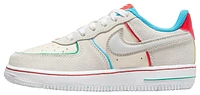 Nike Boys Air Force 1 LV8 HD 2 - Boys' Preschool Shoes Pale Ivory/Picante Red/Baltic Blue