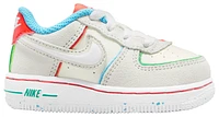 Nike Boys Nike Air Force 1 LV8 HD 2 - Boys' Toddler Shoes Pale Ivory/Picante Red/Baltic Blue Size 04.0