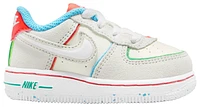 Nike Boys Air Force 1 LV8 HD 2 - Boys' Toddler Shoes Pale Ivory/Picante Red/Baltic Blue
