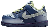 Nike Boys Dunk Low Boo - Boys' Toddler Shoes Luminous Green/Fuchsia/Diffused Blue