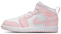 Jordan AJ 1 Mid - Girls' Preschool