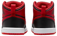 Jordan Boys AJ 1 Mid - Boys' Infant Shoes Black/Fire Red/White