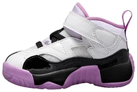 Jordan Girls Jumpman Two Trey - Girls' Infant Basketball Shoes White/Black/Barely Grape