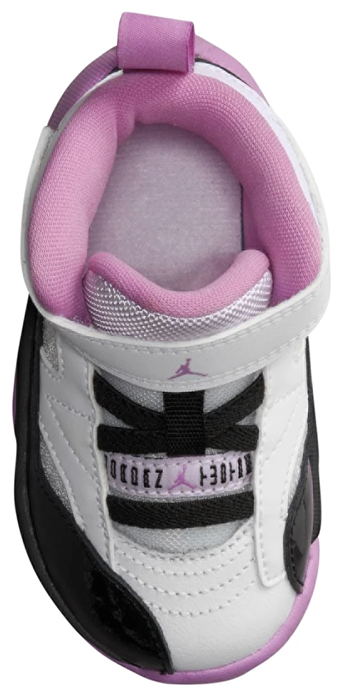 Jordan Girls Jumpman Two Trey - Girls' Infant Basketball Shoes White/Black/Barely Grape