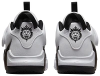 Nike Boys Lebron James Witness VII - Boys' Preschool Basketball Shoes White/Metallic Silver/Black