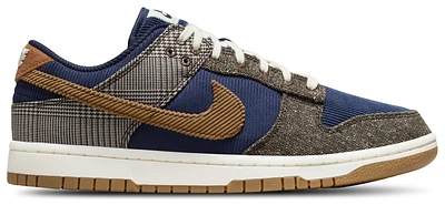 Nike Mens Dunk Low Retro Prem - Basketball Shoes Midnight Navy/Ale Brown/Pale Ivory