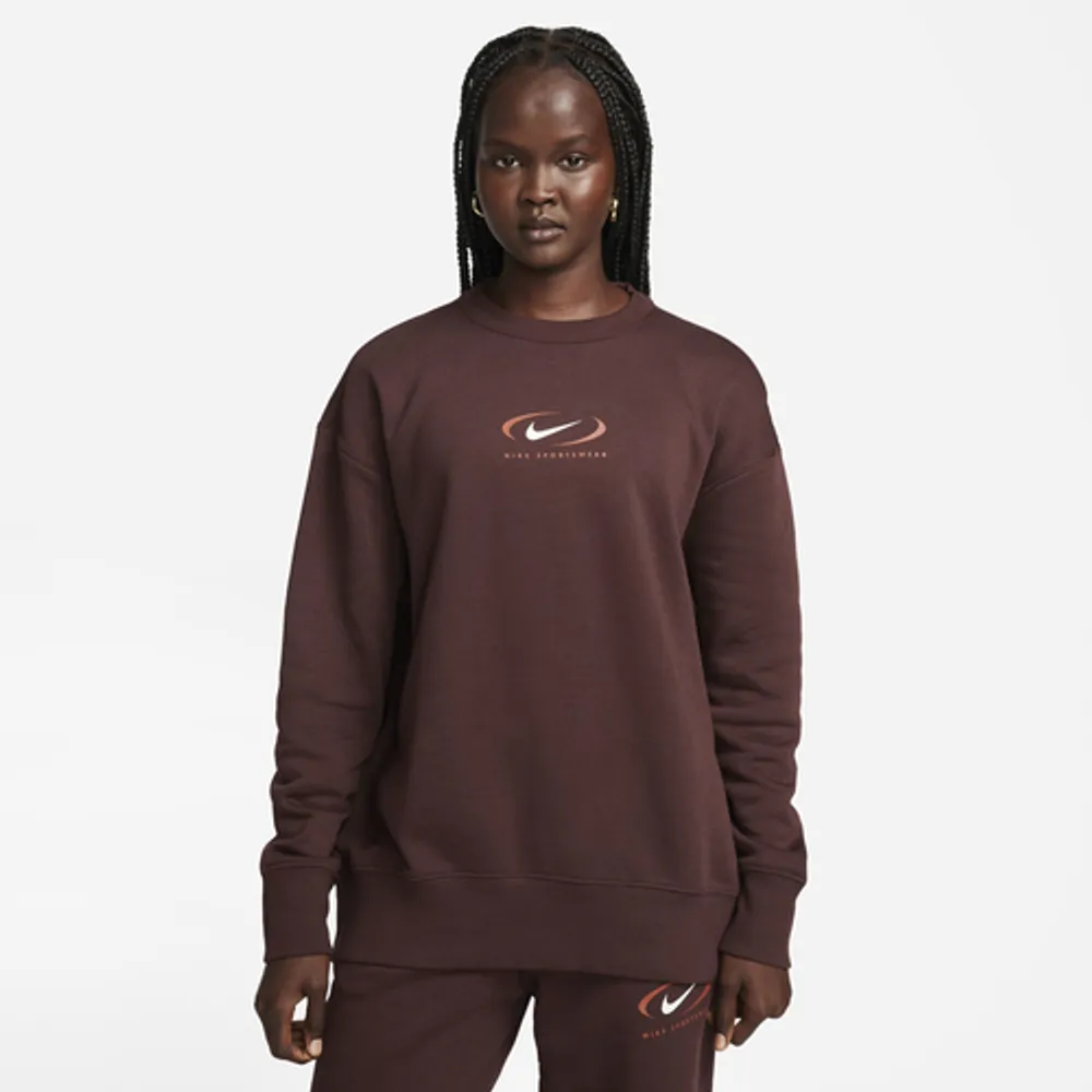 Nike NSW Phoenix Fleece Print Crew