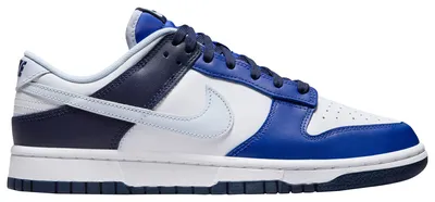 Nike Mens Dunk Low - Shoes Blue/White/Grey