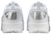 Nike Womens Nike Air Max 90 Futura - Womens Walking Shoes White/Platinum Tint/Metallic Silver Size 06.0