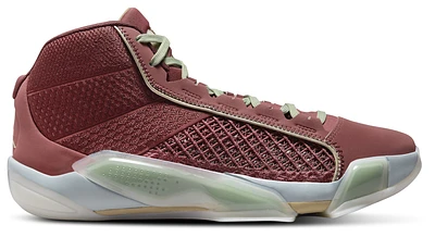 Jordan Mens Jordan Air Jordan XXXVIII - Mens Basketball Shoes Cedar/Metallic Gold Grain/Light Pumice Size 08.0