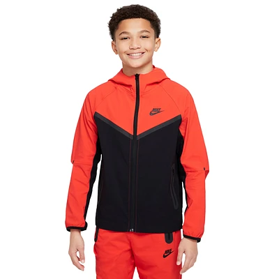 Nike NSW Tech Woven Full-Zip Jacket PD - Boys' Grade School