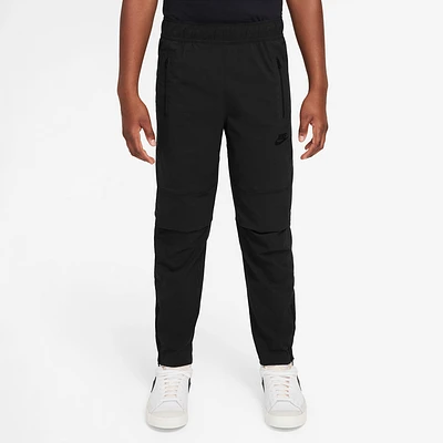 Nike Boys Tech Woven Pants-PD - Boys' Grade School Black/Black