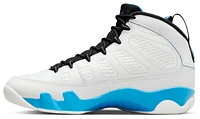 Jordan Mens Air 9 Retro Rmstd - Basketball Shoes Summit White/Black/Dark Powder Blue