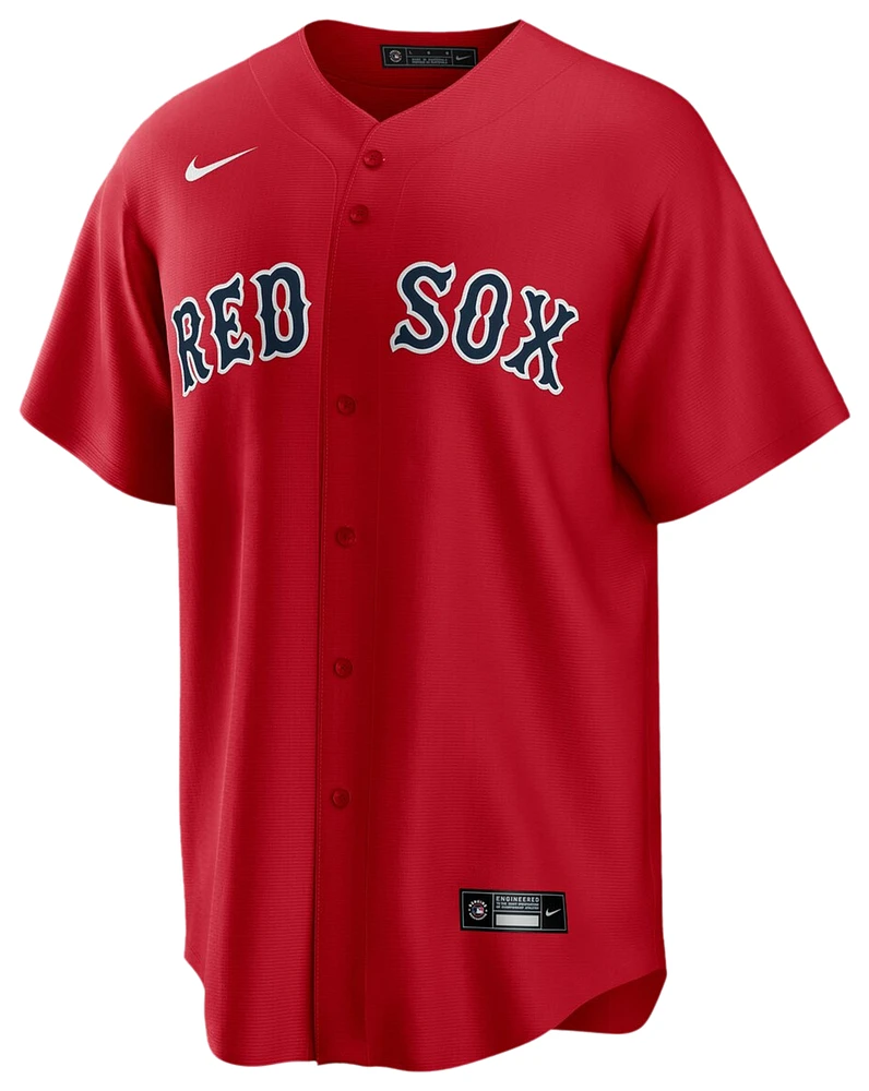 Nike Mens Nike Red Sox Replica Team Jersey - Mens Red/Red Size XXL