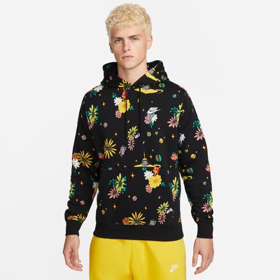 Nike Club Basketball All Over Print Pullover Hoodie