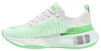 Nike Womens Nike ZoomX Invincible Run Flyknit 3 - Womens Training Shoes Silver/White/Green Size 08.5