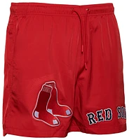 Pro Standard Mens Boston Red Sox Dbl Logo Woven Short - Red/Red