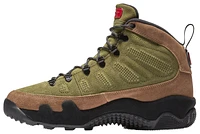 Jordan Mens Air 9 Retro Boots - Black/Olive/Beige