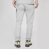 Pro Standard Mens Rockets Crest Emblem Fleece Sweatpant - Gray