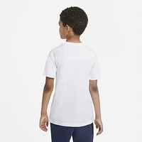 Nike Boys Futura Icon TD T-Shirt - Boys' Grade School Obsidian/White/University Red