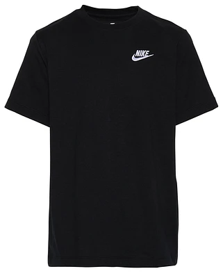 Nike Boys NSW Futura T-Shirt - Boys' Grade School Black/White