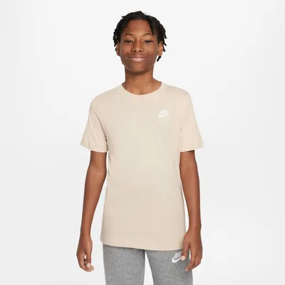 Nike Boys EMB Futura T-Shirt - Boys' Grade School Sanddrift