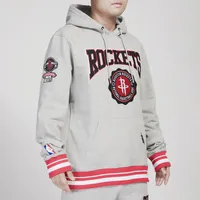 Pro Standard Mens Pro Standard Rockets Crest Emblem Fleece P/O Hoodie