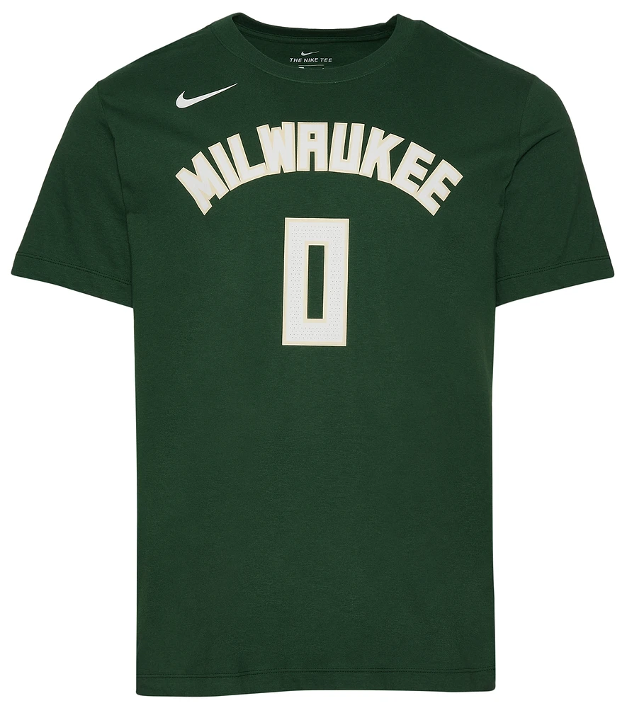 Nike Bucks Name & Number T-Shirt - Men's