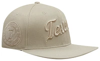Pro Standard Mens Pro Standard Rangers Neutrals SMU Snapback Cap - Mens Taupe/Taupe Size One Size