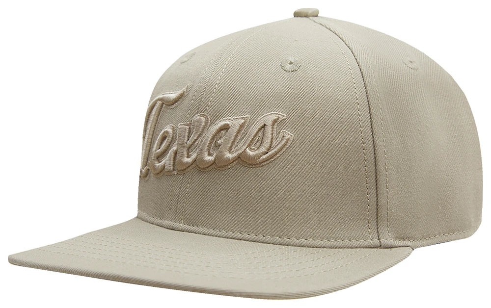 Pro Standard Mens Pro Standard Rangers Neutrals SMU Snapback Cap - Mens Taupe/Taupe Size One Size