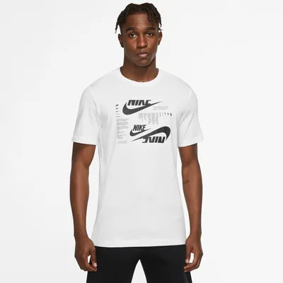 Nike Mens NSW Club Tee - White/Black