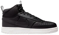 Nike Mens Court Vision Mid Winter - Shoes Black/Black