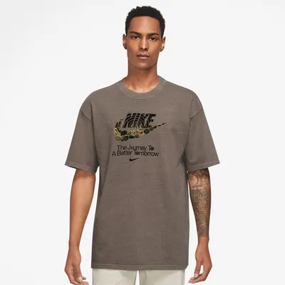Nike Mens Nike Regrind HBR T-Shirt - Mens Olive/Black Size S