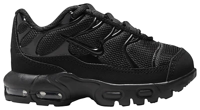 Nike Boys Air Max Plus TD - Boys' Toddler Running Shoes Black/Black/Dark Grey
