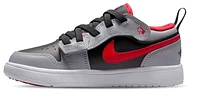 Jordan Boys AJ 1 Low ALT - Boys' Preschool Basketball Shoes Black/Fire Red/Cement Gray