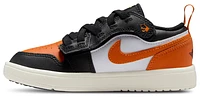 Jordan Boys AJ 1 Low - Boys' Preschool Shoes Black/Orange