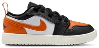 Jordan Boys AJ 1 Low - Boys' Preschool Shoes Black/Orange