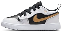 Jordan Boys AJ 1 Low - Boys' Preschool Shoes Gold/White/Black