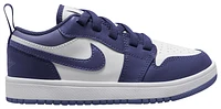 Jordan Girls Jordan AJ 1 Low - Girls' Preschool Basketball Shoes Purple/White Size 11.0