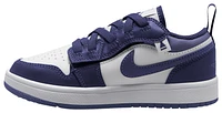 Jordan Girls Jordan AJ 1 Low - Girls' Preschool Basketball Shoes Purple/White Size 11.0