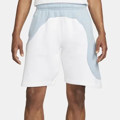 Nike Mens Nike Club Color Clash Shorts - Mens Blue/White Size S