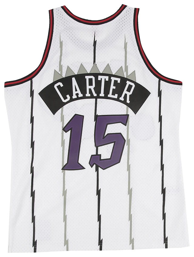 Vince Carter Toronto Raptors Mitchell & Ness Hardwood Classics Bling  Concert Player T-Shirt - Black