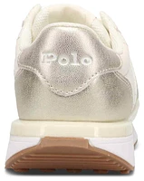 Polo Girls Train 89 Sport - Girls' Grade School Shoes Cream/Gold Metallic