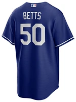 Nike Mens Mookie Betts Dodgers Replica Player Jersey