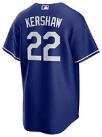 Nike Mens Clayton Kershaw Dodgers Replica Player Jersey