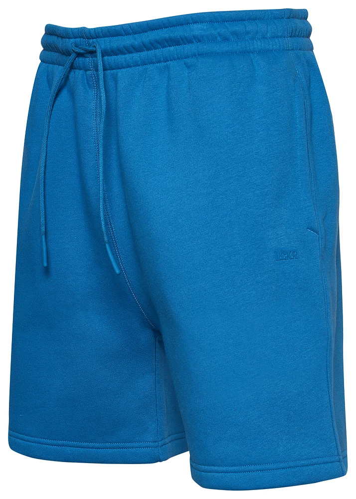 LCKR Mens LCKR Fleece Shorts - Mens Blue/Blue Size S