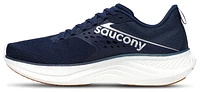 Saucony Mens Saucony Ride 17 - Mens Running Shoes Navy/Gum Size 11.5