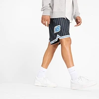 New Balance Mens Hoops Printed Mesh Shorts - Black