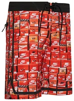 Nike Mens Stacked Fadeaway 9" Boardshorts - Orange/Black