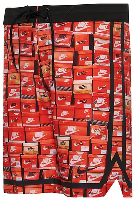 Nike Mens Stacked Fadeaway 9" Boardshorts - Orange/Black